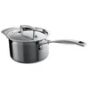 Le Creuset 3-Ply Stainless Steel Saucepan with Lid - 20cm - Image 1