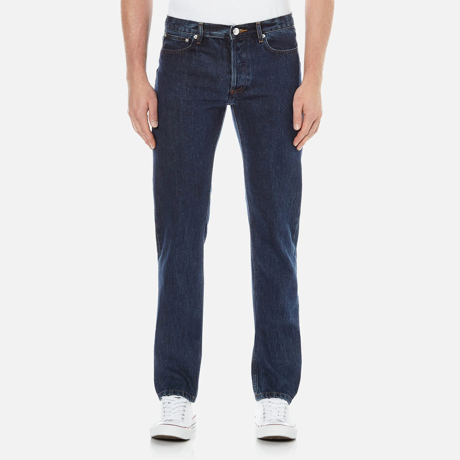 A.P.C. Men's Petit Standard Slim Leg Denim Jeans - Selvedge Indigo Image 1