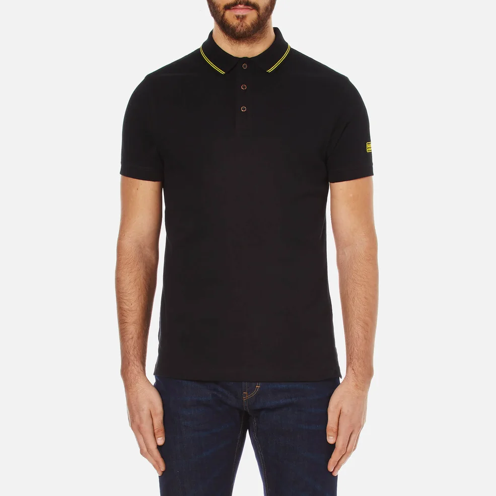 Barbour International Men's Polo Shirt - Black Image 1