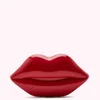 Lulu Guinness Women's Lips Perspex Clutch Bag - Red - Image 1
