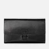 Aspinal of London Travel Classic Wallet - Black Lizard - Image 1