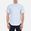 Lacoste Men's Oxford Short Sleeve Shirt - Atmosphere/White - Image 1