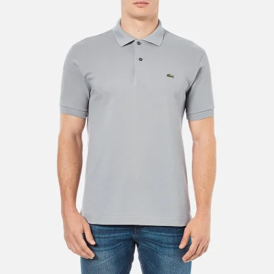 Lacoste Men's Short Sleeve Polo Shirt - Platinum