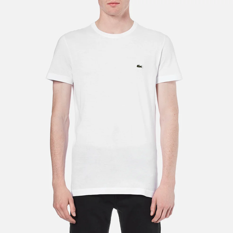 Lacoste Men's Crew Neck T-Shirt - White Image 1