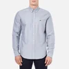 Lacoste Men's Oxford Long Sleeve Shirt - Navy - Image 1