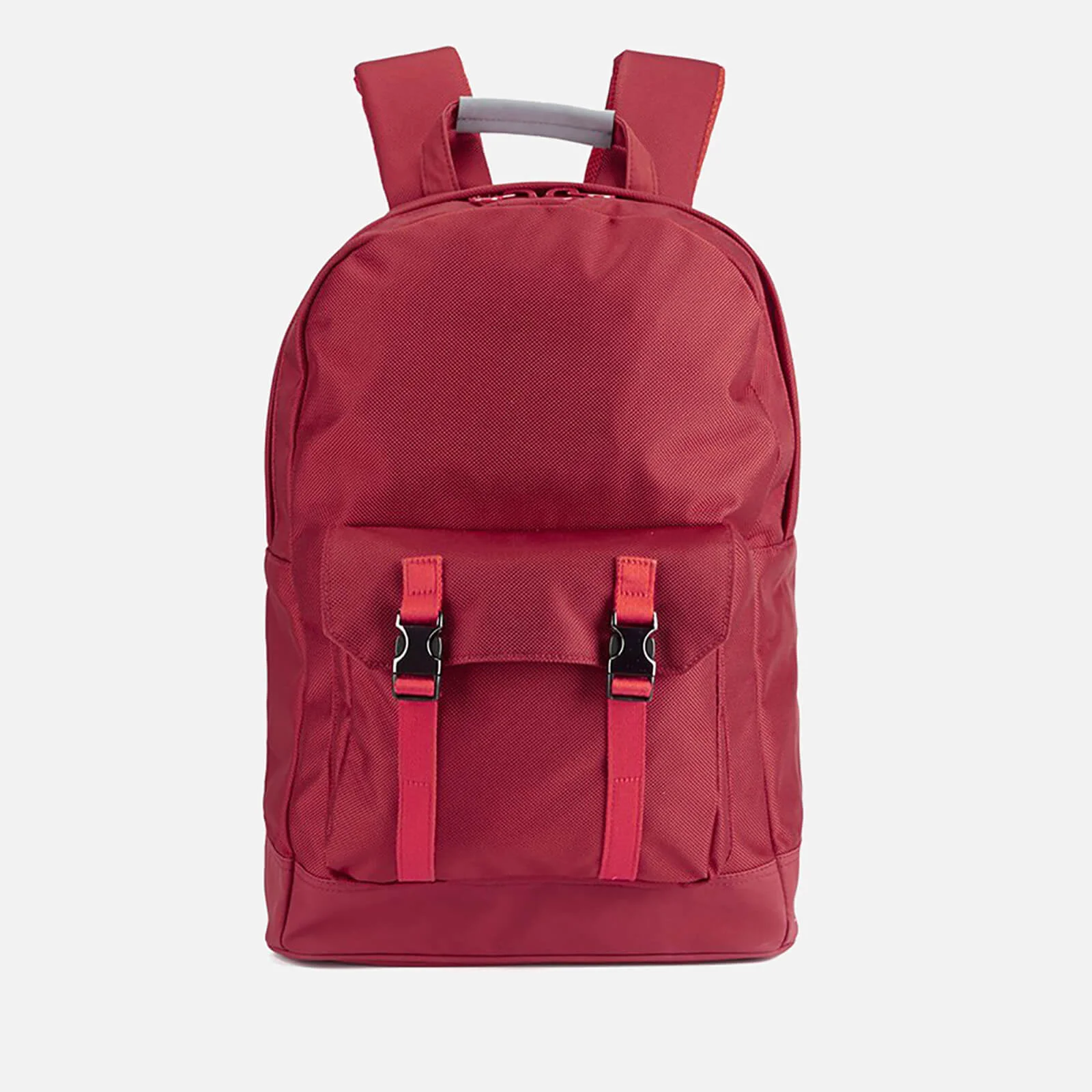 C6 Men's Pocket Backpack - Red Nylon Image 1