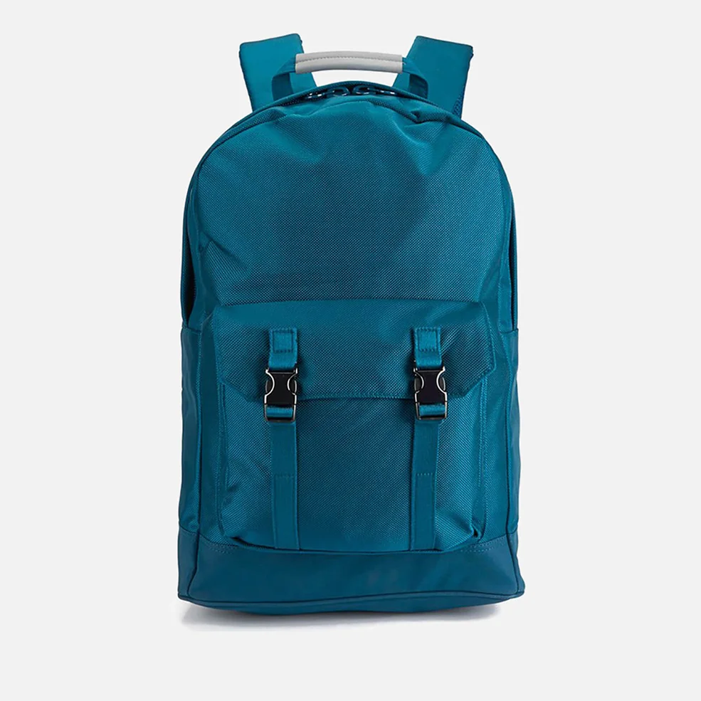 C6 Men's Pocket Backpack - Teal Nylon Image 1