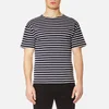 Armor Lux Men's Doélan Breton Stripe T-Shirt - Navy/Nature Cream - Image 1