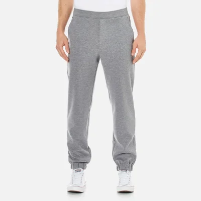 Lacoste L!ve Men's Slim Fit Pants in Double Sided Jersey - Grey