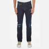 Edwin Men's ED80 Slim Tapered Rainbow Selvedge Denim Jeans - Dark Blue - Image 1