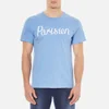 Maison Kitsuné Men's Parisien T-Shirt - Blue Melange - Image 1