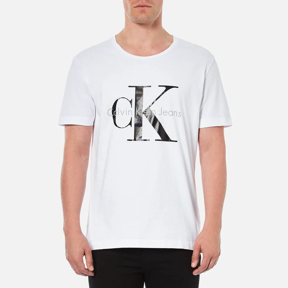 Calvin Klein Men's 90's Re-Isuue T-Shirt - Bright White Image 1