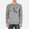 Calvin Klein Men's 90's Re-Issue Sweatshirt - Light Grey Heather - Image 1