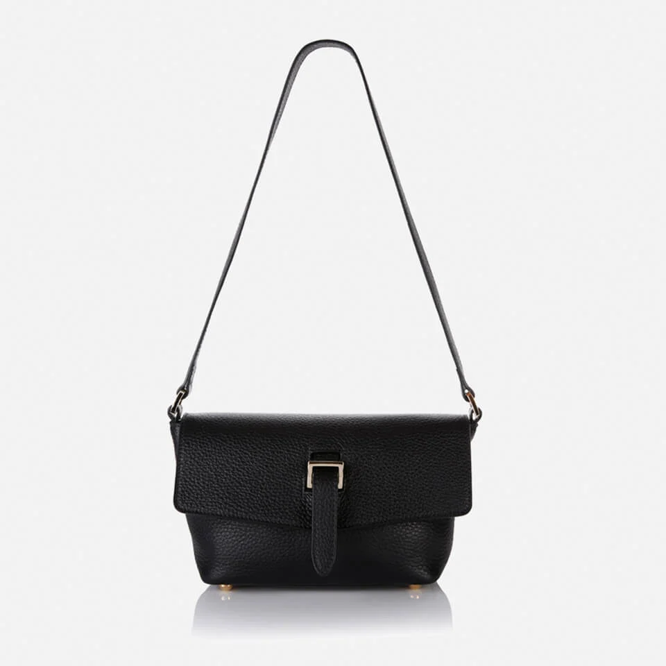 meli melo Maisie Micro Calf Cross Body Bag - Black Image 1