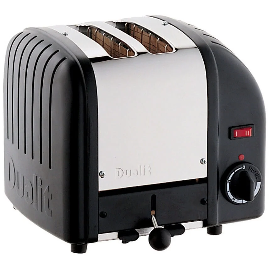 Dualit 20237 Classic Vario 2 Slot Toaster - Black Image 1