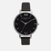 Olivia Burton Women's Midi Chrono Detail Watch - Black/Silver - Image 1
