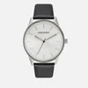 UNKNOWN Men's The Classic Watch - Black/Silver - Image 1