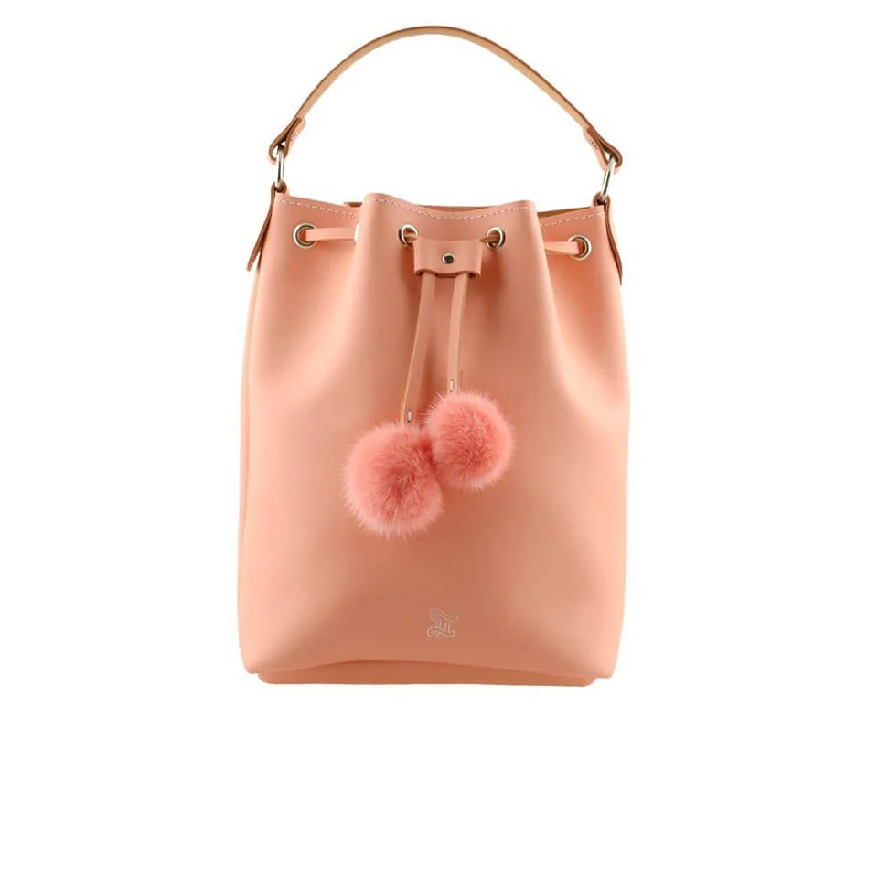 Grafea Women's Cherie Bucket Bag - Peach Image 1