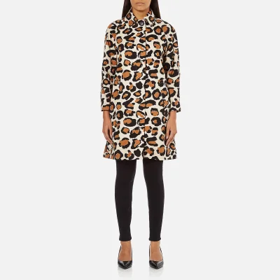Marc by Marc Jacobs Women's Cotton Coat - Leopard