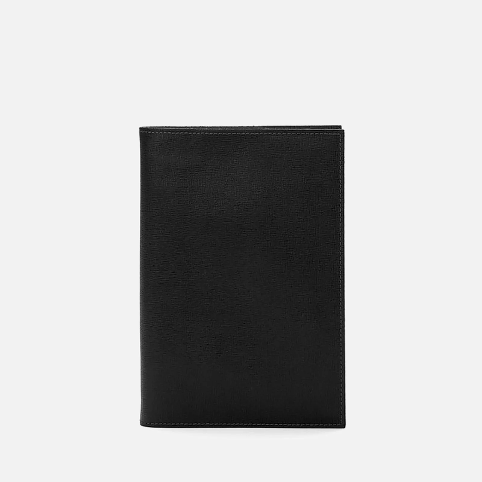 Aspinal of London Men's Refillable Journal A5 - Black Image 1