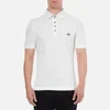 Vivienne Westwood MAN Men's Basic Pique Polo Shirt - White - Image 1