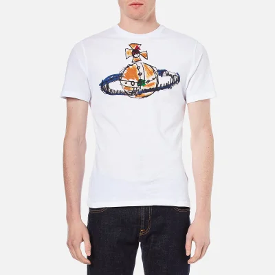 Vivienne Westwood Men's Orb Logo T-Shirt - White