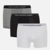 Polo Ralph Lauren Men's 3-Pack Cotton Trunks - White/Black/Andover Heather - Image 1