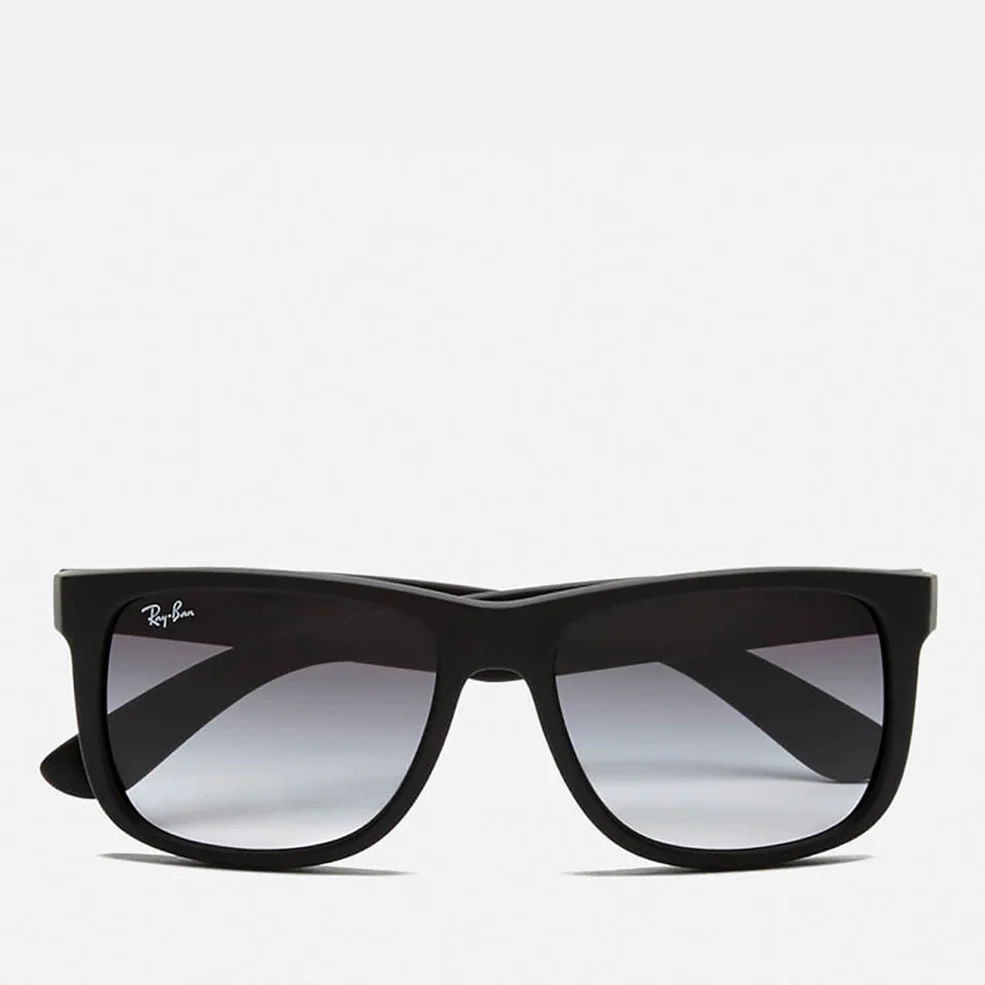 Ray-Ban Justin Rubber Sunglasses 54mm - Black Image 1