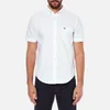 Lacoste Men's Short Sleeve Casual Shirt - White - Image 1