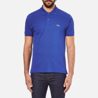 Lacoste Men's Short Sleeve Pique Polo Shirt - Delta Blue