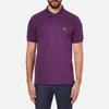 Lacoste Men's Short Sleeve Pique Polo Shirt - Boheme Purple - Image 1