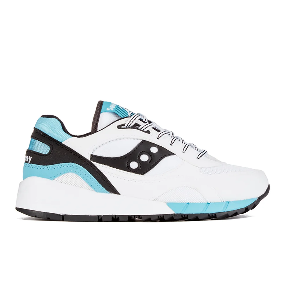 Saucony Shadow 6000 Trainers - White/Black Image 1