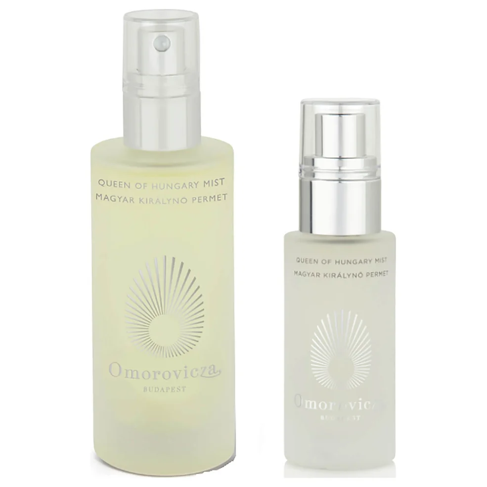 Omorovicza Queen of Hungary Mist Home and Away Duo 130ml (Worth £71.00) Image 1