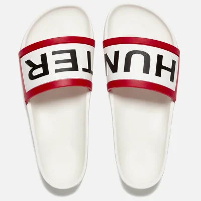 Hunter Women's Original Slide Sandals - White
