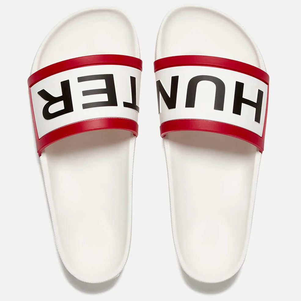 Hunter Women's Original Slide Sandals - White Image 1