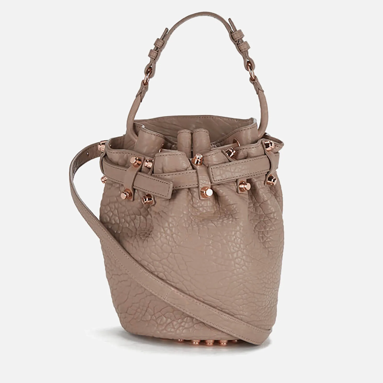 Alexander Wang Women's Diego Small Pebble Leather Bag - Latte Image 1