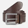 BOSS Orange Men's Jeek Leather Belt - Brown - Image 1