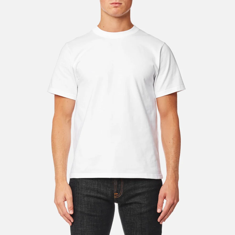Armor Lux Men's Basic Crew Neck T-Shirt - White Image 1