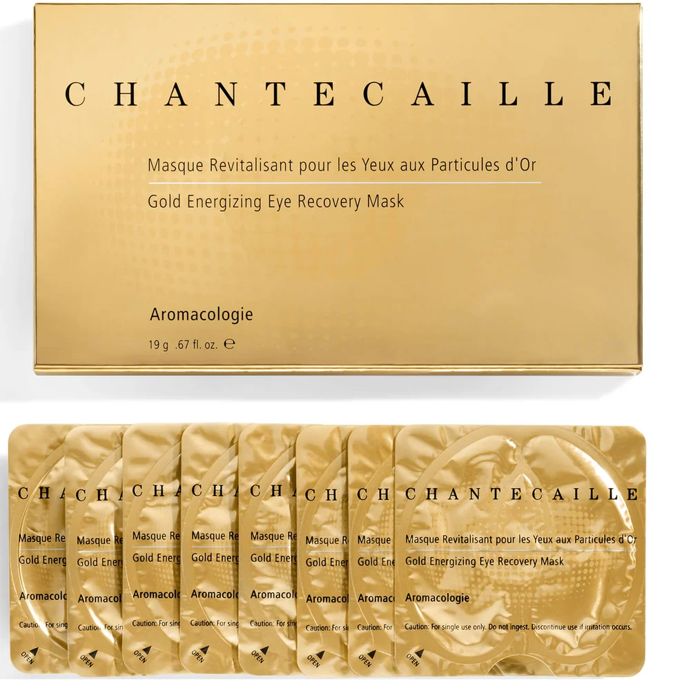 Chantecaille Gold Energizing Eye Recovery Mask (8 Pack) Image 1
