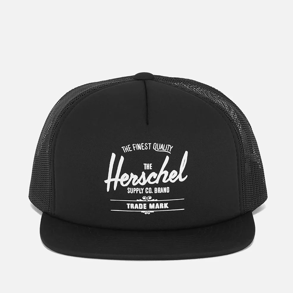 Herschel Supply Co. Whaler Mesh Cap - Black Image 1