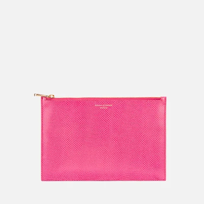Aspinal of London Women's Large Essential Pouch - Raspberry