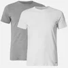 Carhartt Men's Standard Crew Neck Twin Pack T-Shirt - White/Grey - Image 1