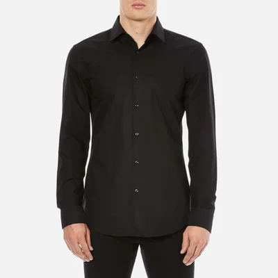 HUGO Men's C-Jenno Long Sleeve Shirt - Black
