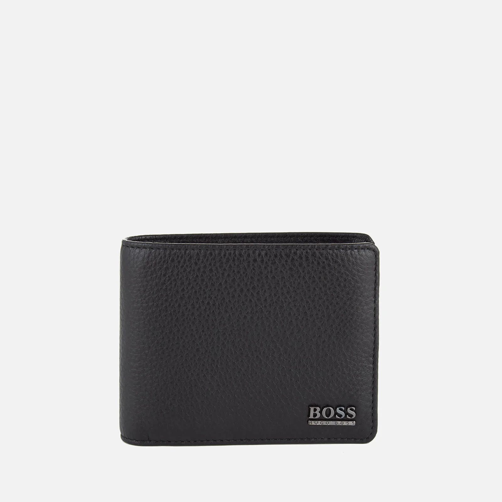 BOSS Hugo Boss Men's Moneme Leather Wallet - Black Image 1