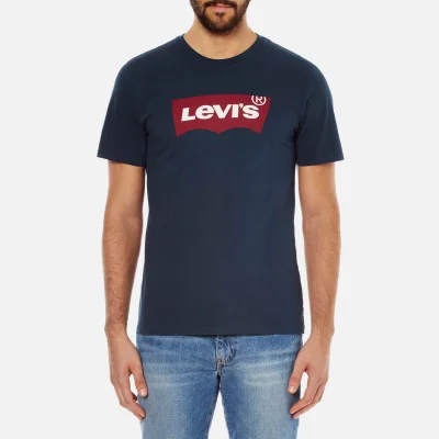 Levi's Men's Tab Graphic Set-In Neck T-Shirt - Dress Blues