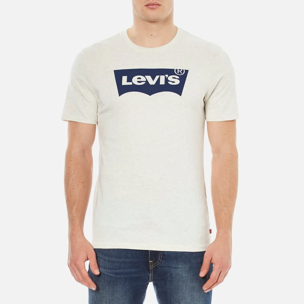 Levi's Men's Housemark Graphic T-Shirt - Bisque Heather Graphic Image 1