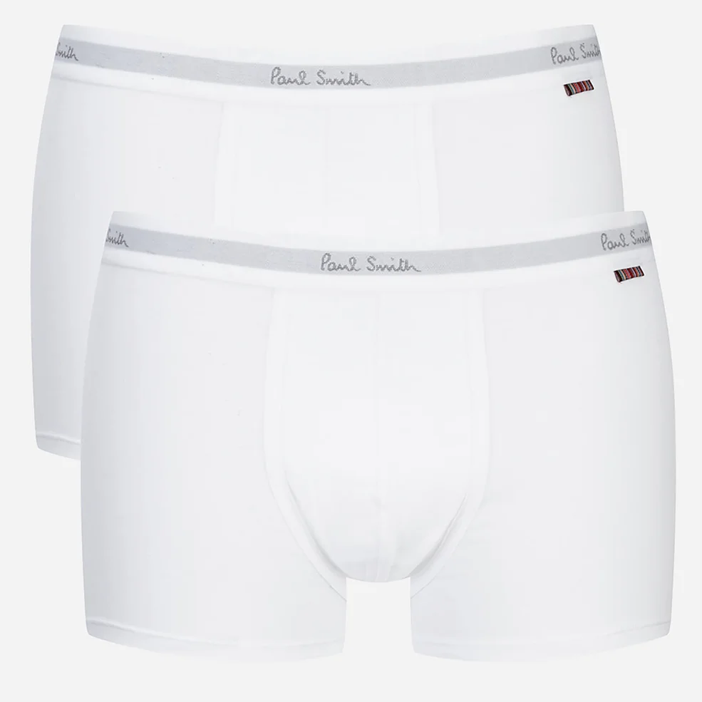 Paul Smith Men's 2 Pack Boxer Shorts - White Image 1