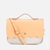 The Cambridge Satchel Company Women's Cloud Bag with Handle - Two Tone Peony Peach/Clay - Image 1