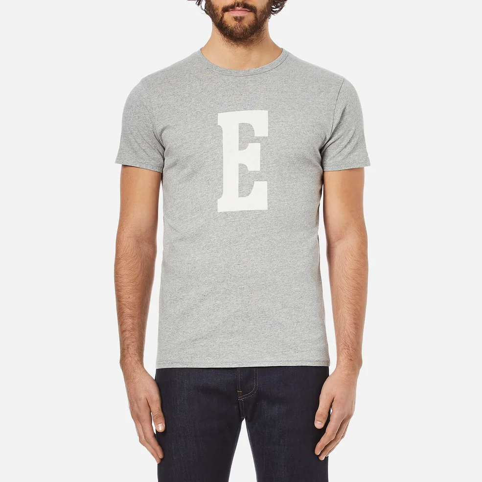 Edwin Men's Logo Type 3 T-Shirt - Grey Marl Image 1