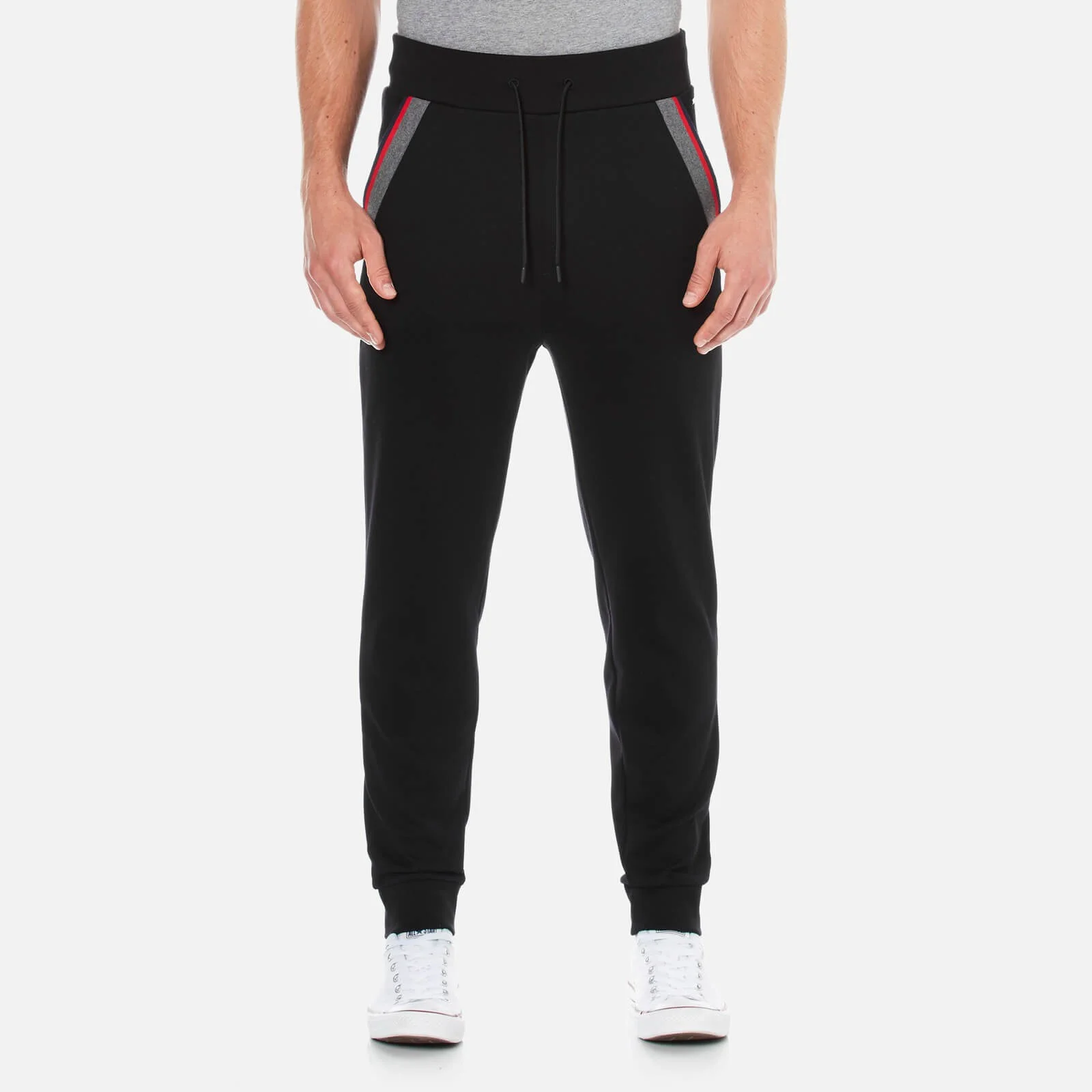 HUGO Men's Deramo Cuffed Sweatpants - Black Image 1